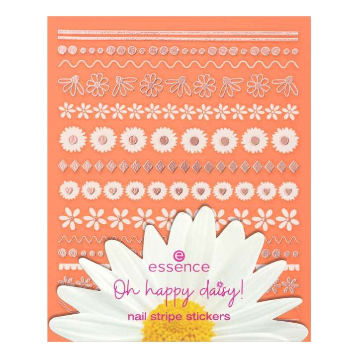 Essence OH HAPPY DAISY! NAIL STRIPE STCKRS 01