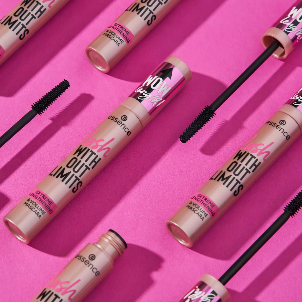 Essence lash WITHOUT LIMITS EXTREME LENGTHENING & VOLUME MASCARA
