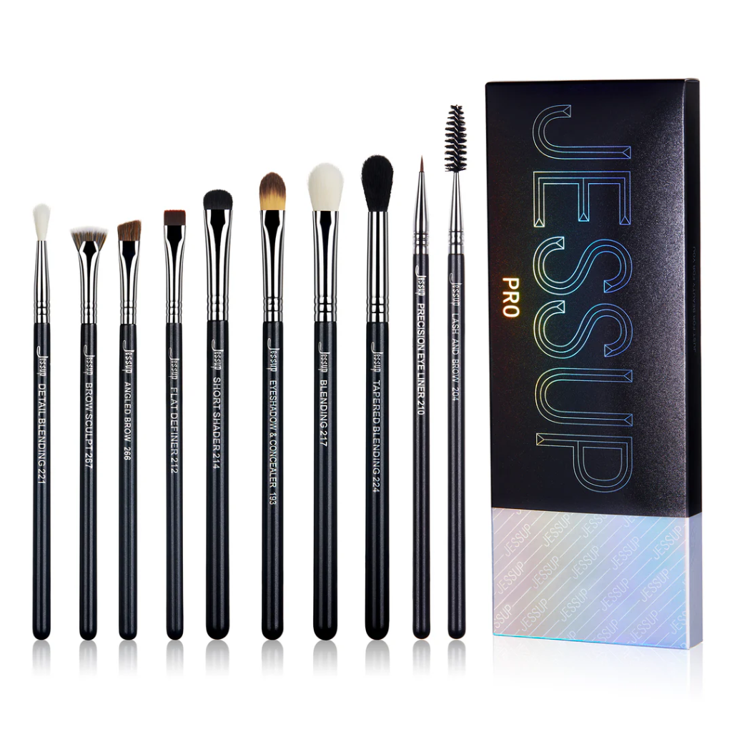 PRO 10Pcs Makeup Brush Set with bag T315