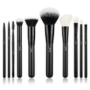 10pcs Shed Resistant Individual Makeup Brushes Customary Set T323