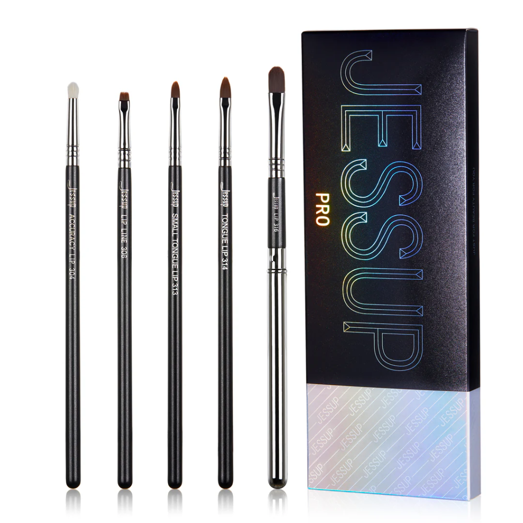 Professional Lip Makeup Brush Kit 5PCS T325
