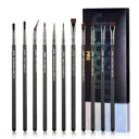 Professional Makeup Eyeliner Brush Set 11pcs T324
