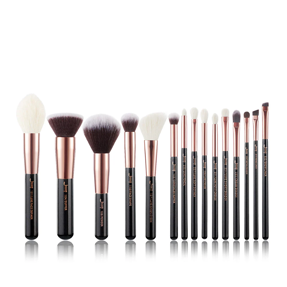15Pcs Essential Makeup Brush Set T160