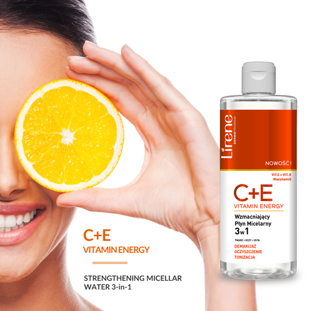 Lirene VIT C+E 3in1 MICELLAR WATER 400ML