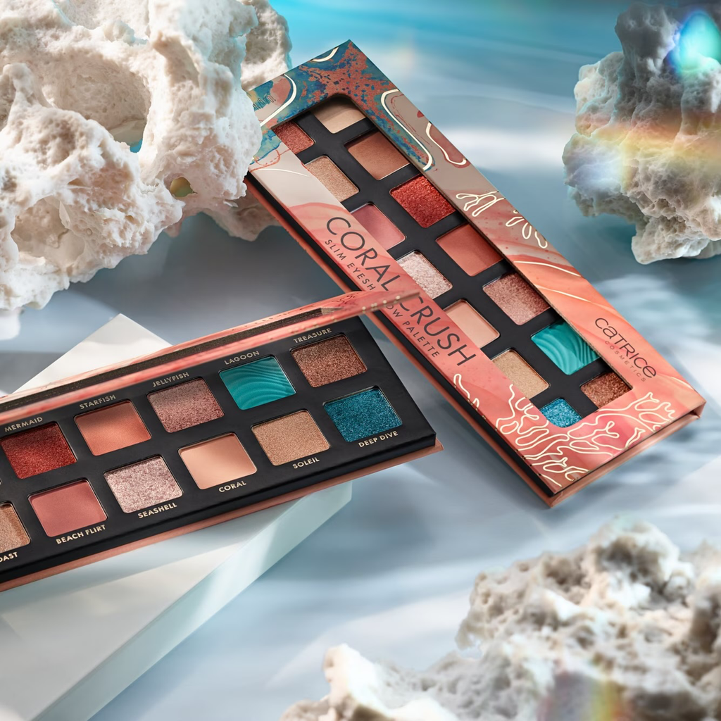 Coral Crush Slim Eyeshadow Palette 