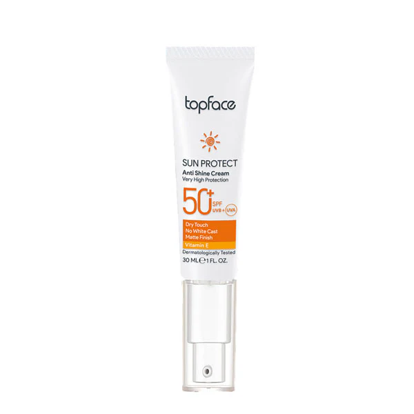 توب فيس حماية من الشمس مضاد للمعان SPF 50+ ٣٠  مل