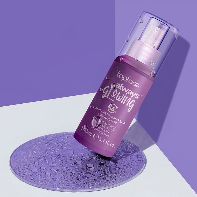 Topface always glowing fixing spray