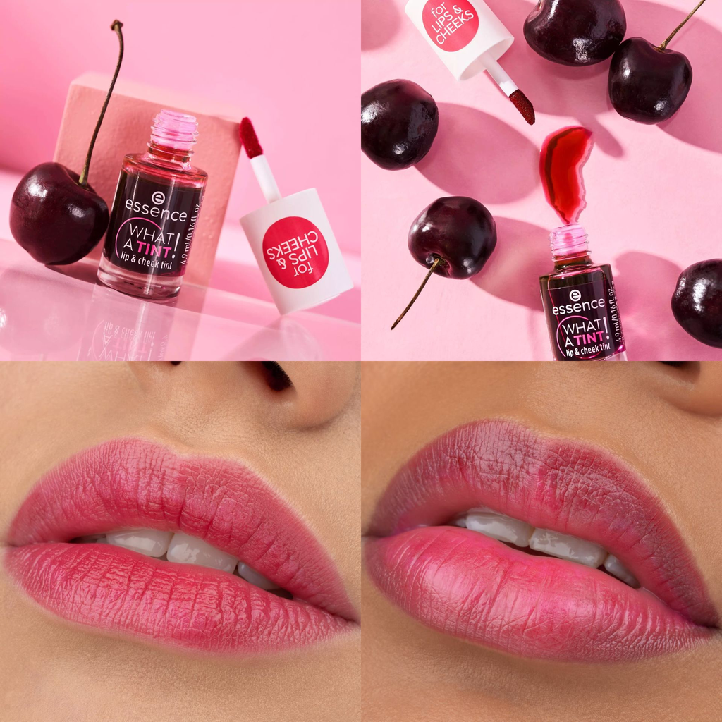 Essence What A Tint! Lip & Cheek Tint (01 - Kiss from a rose)