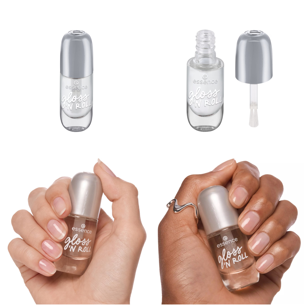 Essence gel nail colour  (01 - gloss 'N ROLL)
