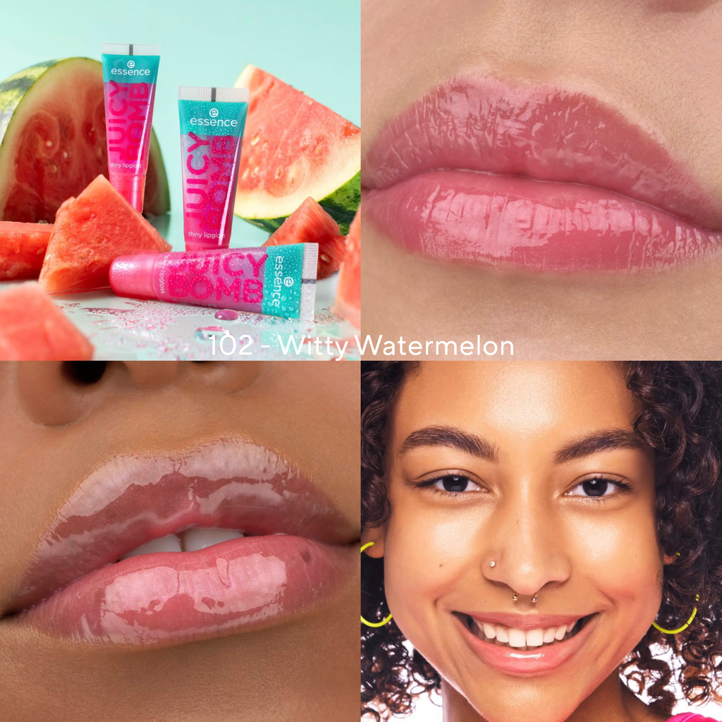 Essence JUICY BOMB shiny lipgloss