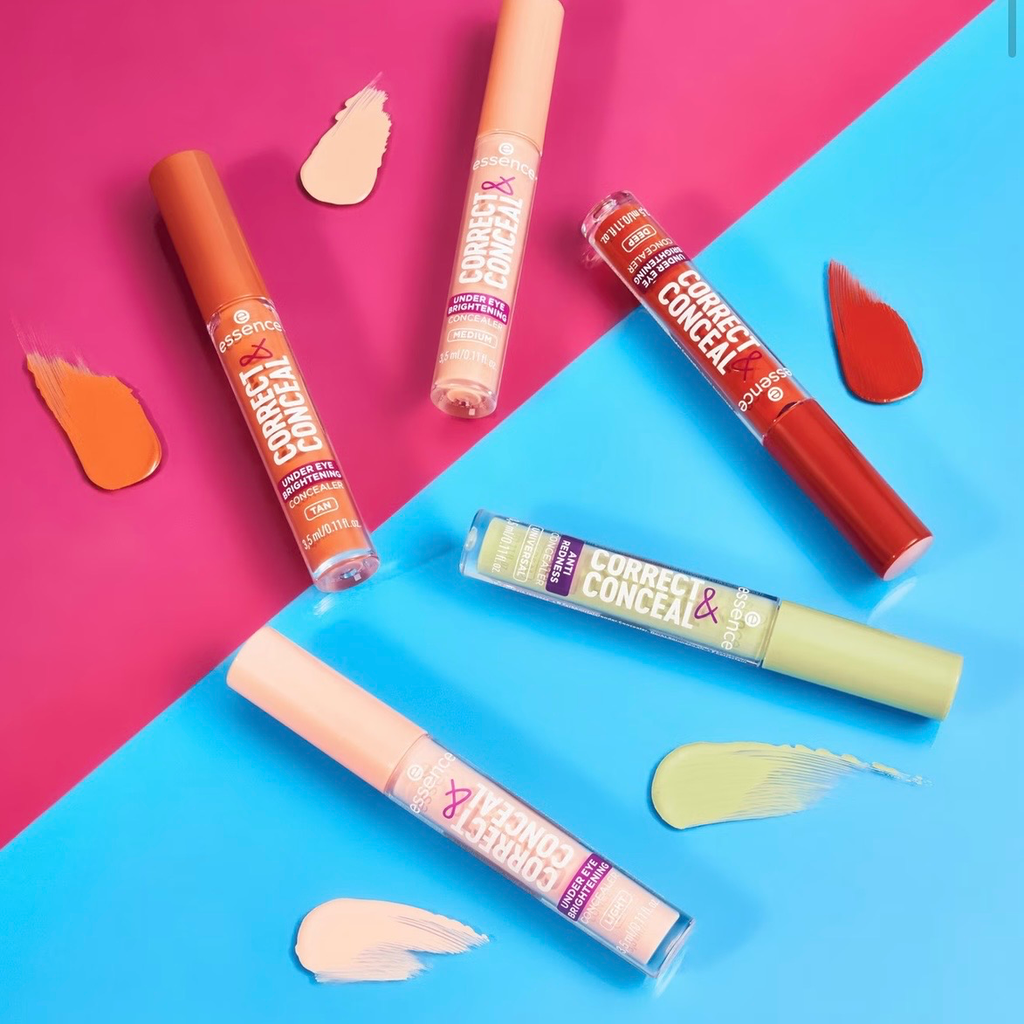 Essence CORRECT & CONCEAL under eye brightening concealer (10 - Light)