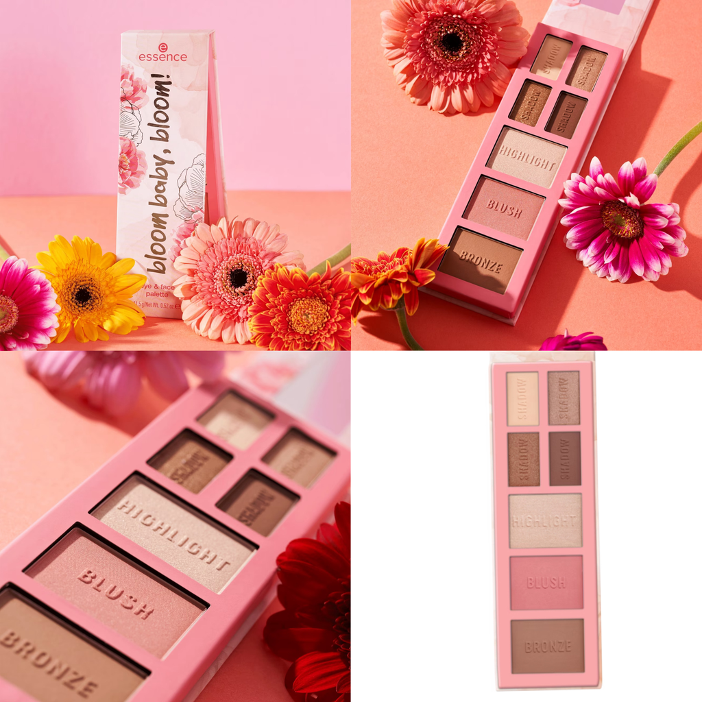 Essence bloom baby, bloom! eye & face palette (01 - Make it bloom)