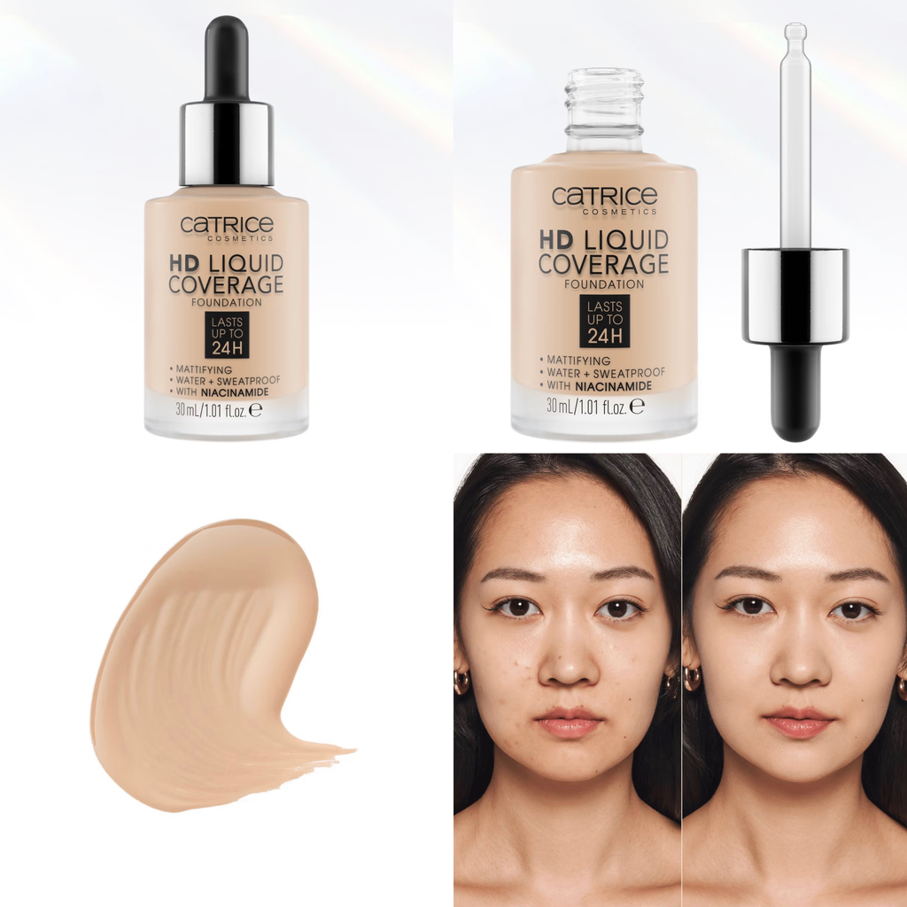 Catrice HD Liquid Coverage Foundation (010 - Light Beige)