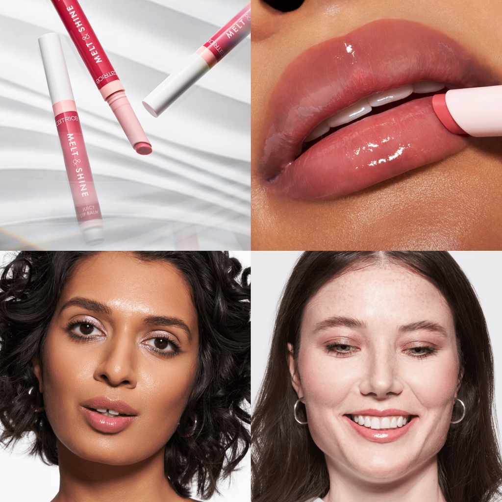 كاتريس بلسم شفاه مرطب ولامع ملت اند شاين (020 - Beach Blossom)