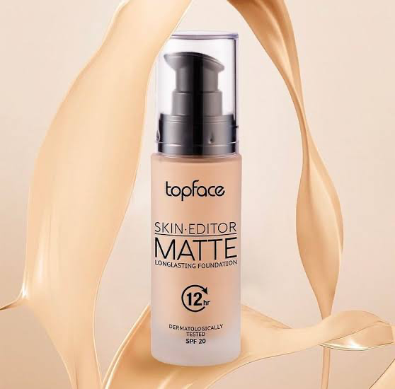 Top face Skin Editor Matte Long lasting Foundation (001)