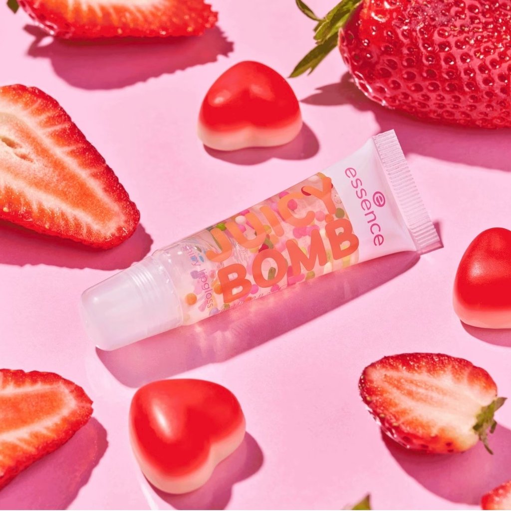 Essence JUICY BOMB PARTY shiny lipgloss