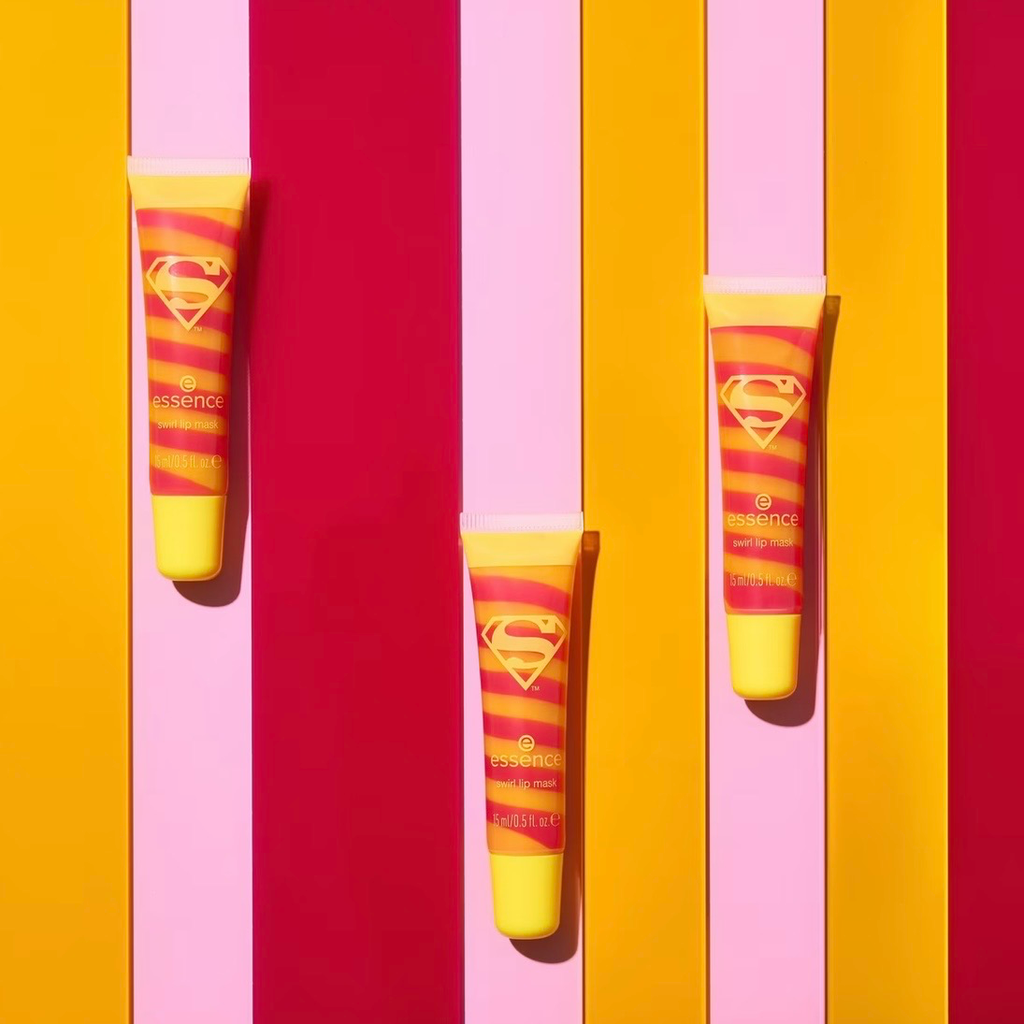 Essence Superman swirl lip mask