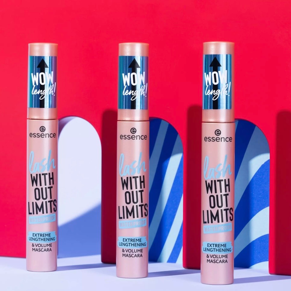 Essence lash WITHOUT LIMITS WATERPROOF EXTREME LENGTHENING & VOLUME MASCARA