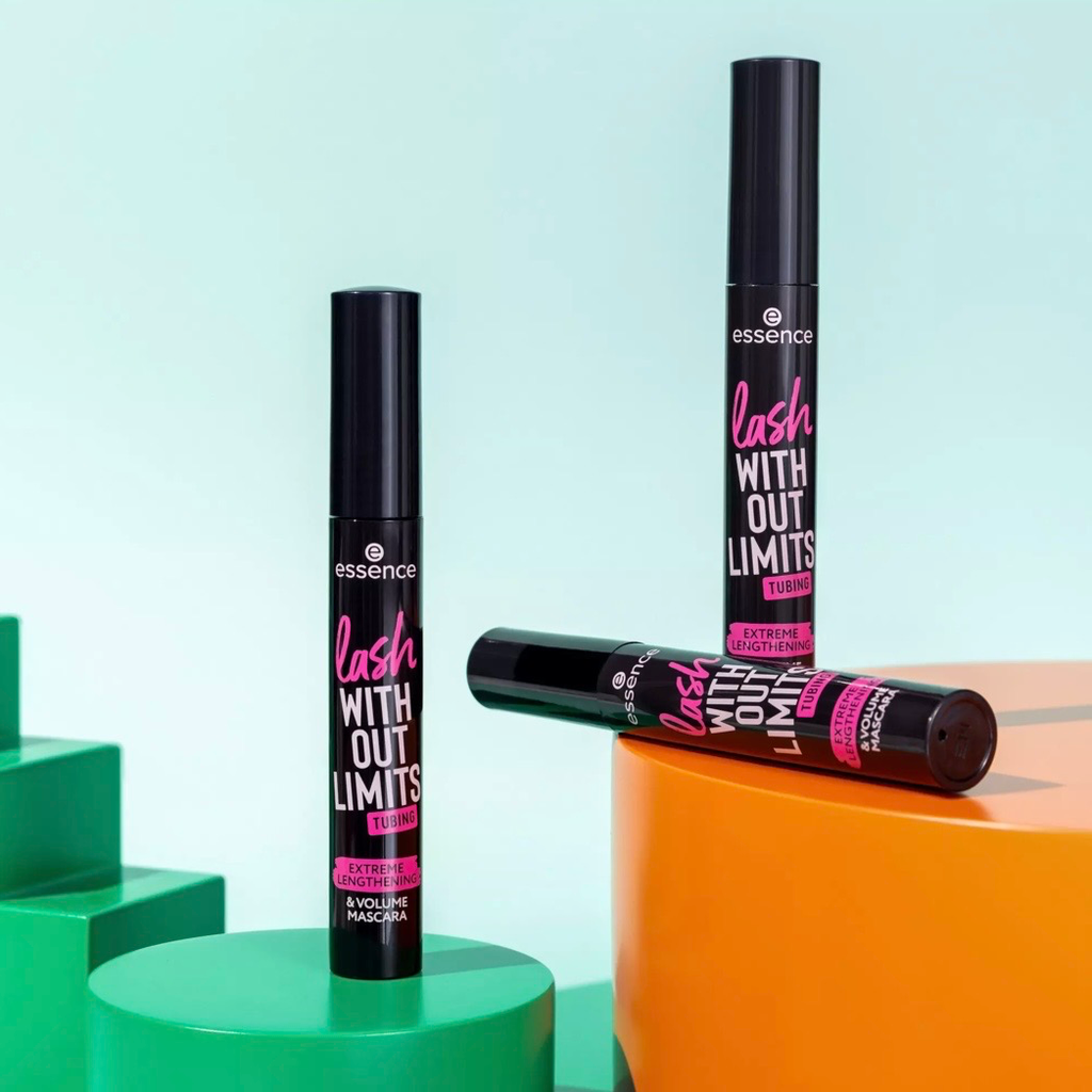 Essence lash WITHOUT LIMITS TUBING Extreme Lengthening & Volume Mascara