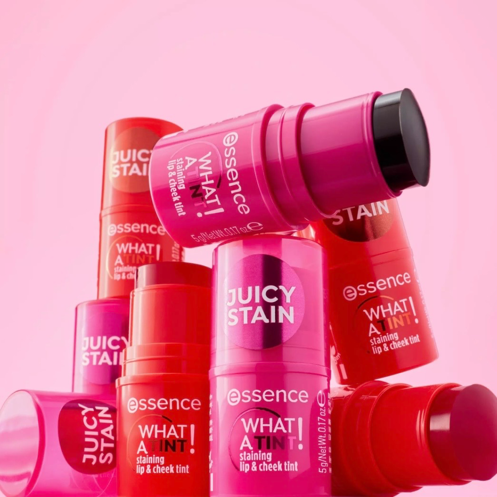 Essence WHAT A TINT! staining lip & cheek tint (10 - Raspberry Vibes)