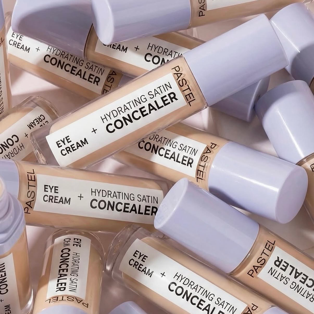 Pastel Eye Cream + Hydrating Satin Concealer (62)