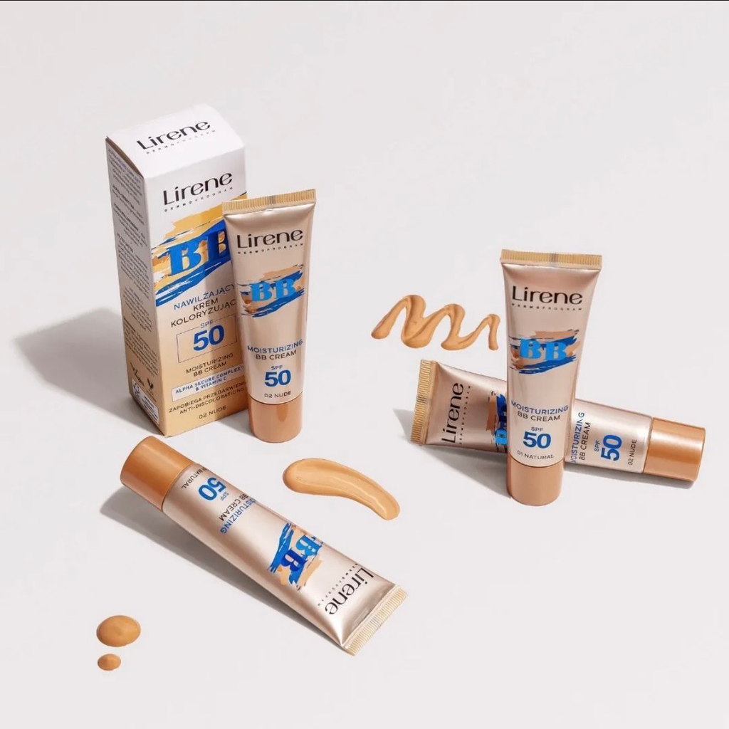 Lirene moisturizing BB CREAM SPF50 (01 NATURAL)
