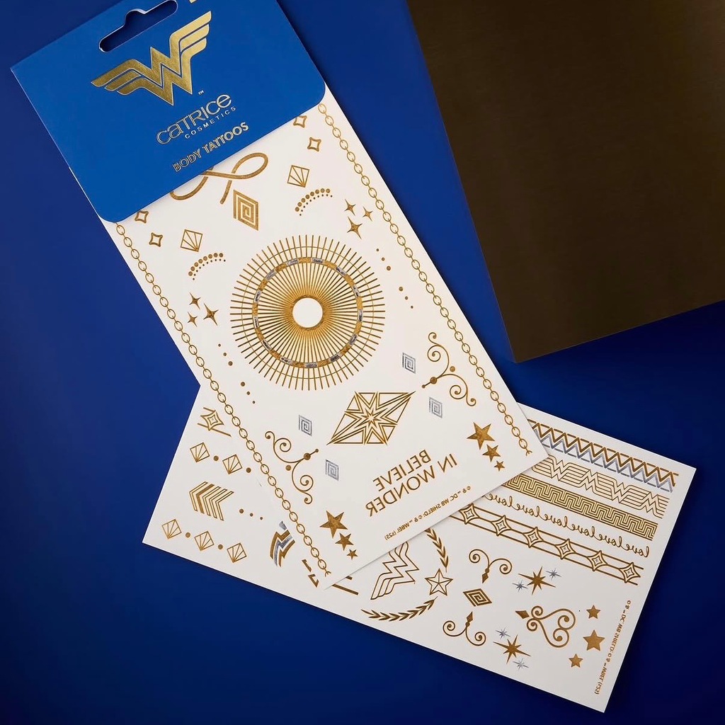 Wonder Woman Body Tattoos