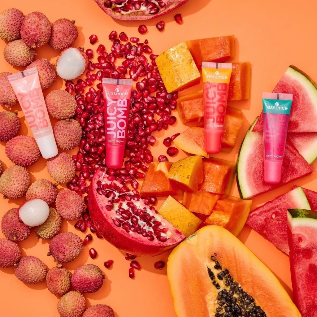 Essence JUICY BOMB shiny lipgloss
